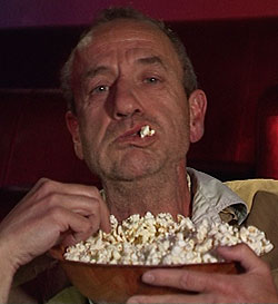Arthur Smith in the cinema