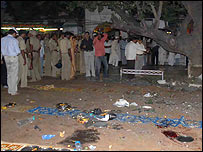 दरगाह में धमाका