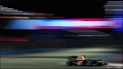 Auto de Sebastian Vettel