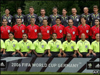 Các trọng tài ở World Cup