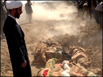 ईरान में मारे गए लोगों के शव