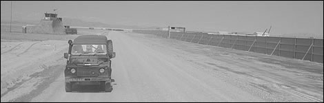 The view entering the Bastion