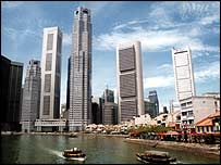 فلک بوس عمارتوں کا خوبصورت ملک سنگاپور 