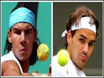फ़ेडरर और नडाल