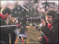 The Beatles filming in Sevenoaks.