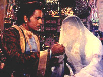 مغل آعظم میں دلیپ کمار اور مدھو بالا