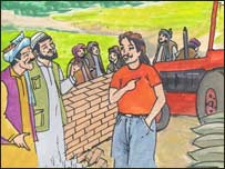 گل خان، انجنير و اکبر