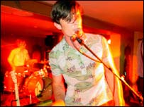 O vocalista Alex Kapranos, do Franz Ferdinand