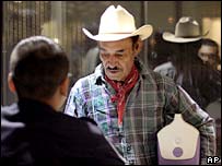 Mexicano na fronteira