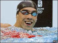 Michael Phelps em Pequim