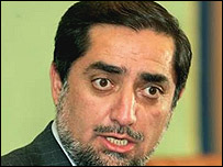 دکتر عبدالله وزير خارجه فعلی افغانستان