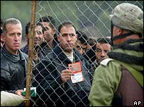 Posto de controle israelense