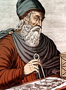 Engraving of Archimedes