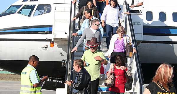 Llegada a Cuba (Foto: Raquel Pérez)