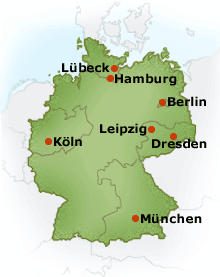 Map of Germany