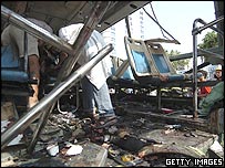 Cena de atentado na China
