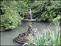 Fountain in the grounds