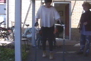 Dominique has her eye on the goal