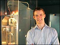 Peter Brewin e seu chuveiro