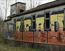 HMS Arthur, now abandoned, near Corsham, Wilts