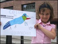 Georgia and her design Colin