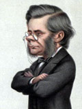 Caricature of Thomas Huxley