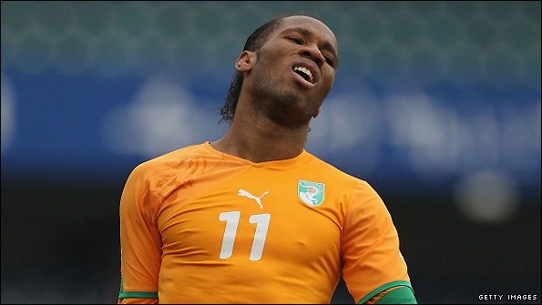 It was a frustrating afternoon for Didier Drogba
