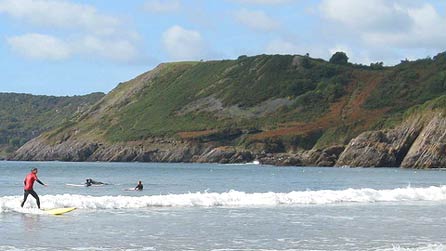 Learning to surf by GSD