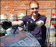 Telephone Stu in the pits