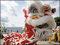 Chinese Lion Dancers from last year