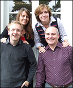 Ray Clark Breakfast Show team - as Abba!