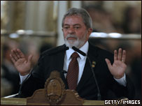 O presidente Luiz Inácio Lula da Silva 