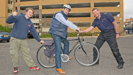 (L-R) Barny Phelps, Tim Daykin and Ken Guy
