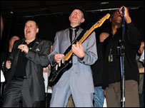 Skanking on stage (Photo: John Coles)