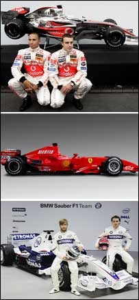 اتومبيل های فرمول يک