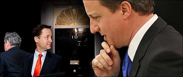 Brown, Cameron and Clegg