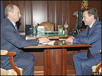 Vladimir Putin và Dmitry Medvedev