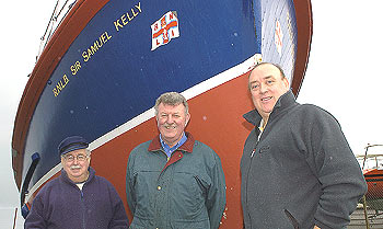 from left to right - Billy Lennon, Albert Morrison and John McGimpsey