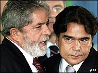 Lula e José Carlos Temporão