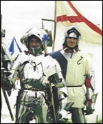 Knights at Kenilworth Castle 
