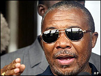 O ex-presidente liberiano Charles Taylor