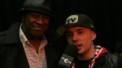 1Xtra backstage at the National Drum and Bass Awards