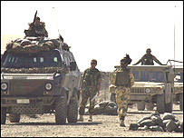 Soldados americanos no Iraque