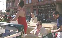 Roisin and Ray head off on honeymoon.