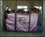Girls at Verokey Cheema School in Pakistan 