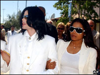 جنت جکسون و بردارش مايکل جکسون