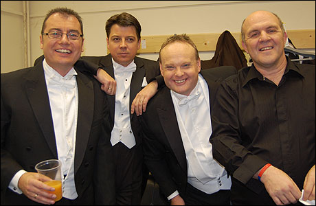 Stephen Foster, Luke Deal, Mark Murphy and Nigel Lungley