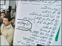 ہسپتال کی لسٹ