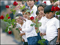 Crianças colombianas