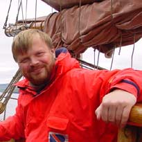 Runi Brattaberg, bass singer.